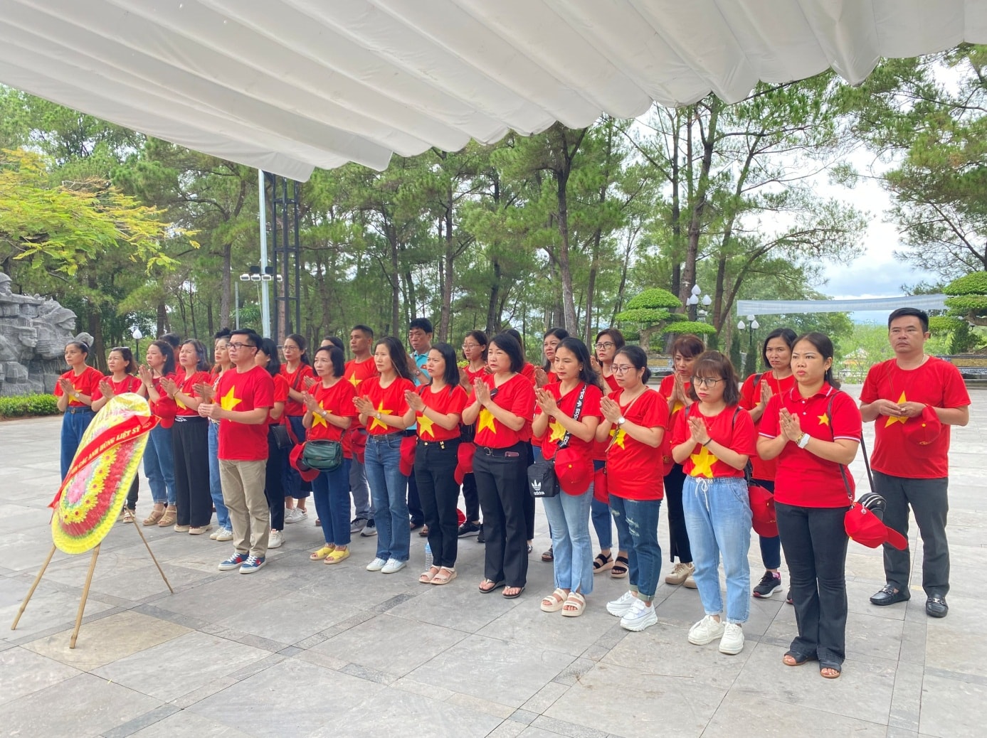 Một hoạt động ngoại khóa của học sinh Trường Trung học phổ thông Lê Chân (Hải Phòng).