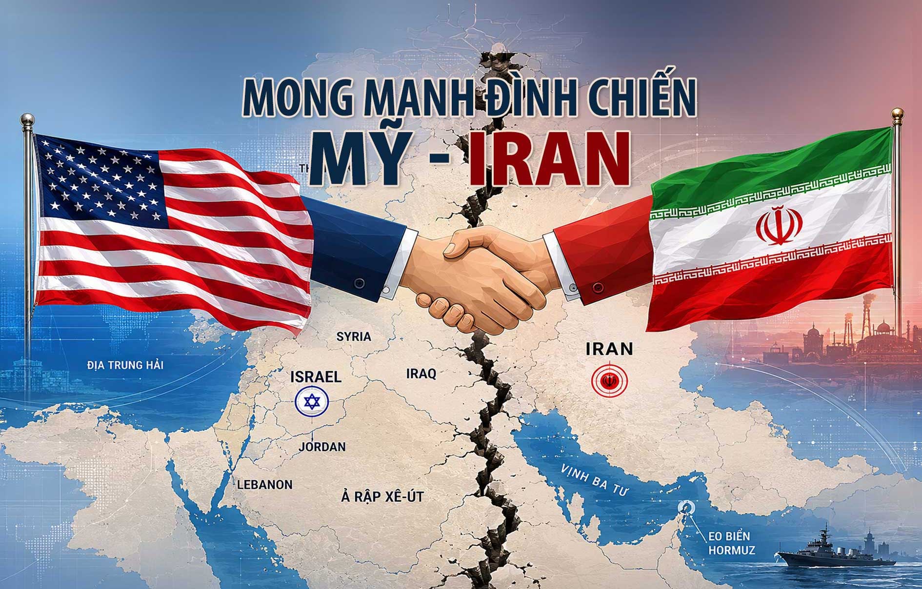 Mong manh đình chiến Mỹ - Iran 