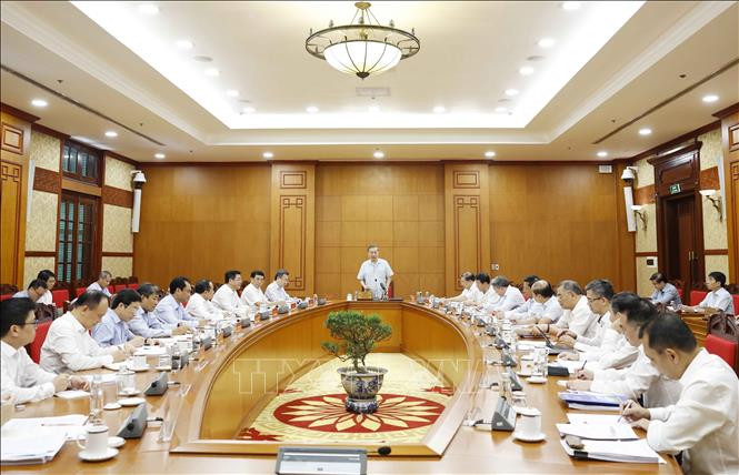 Tổng Bí thư, Chủ tịch nước Tô Lâm chủ trì làm việc về Đề án tổng kết Nghị quyết 36_ảnh TTXVN