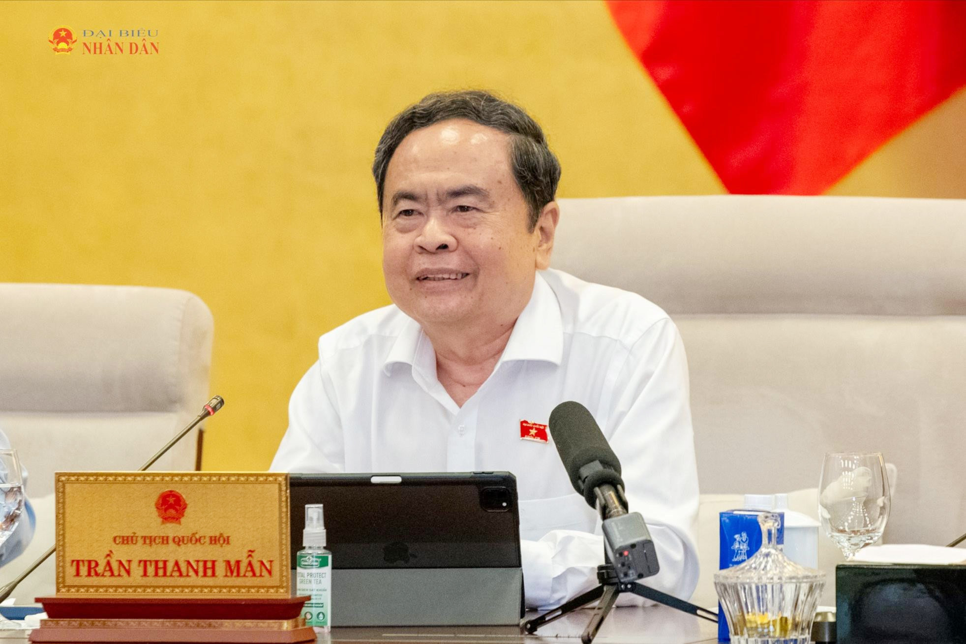 Chủ tịch Quốc hội Trần Thanh Mẫn. Ảnh- Đại biểu Nhân dân