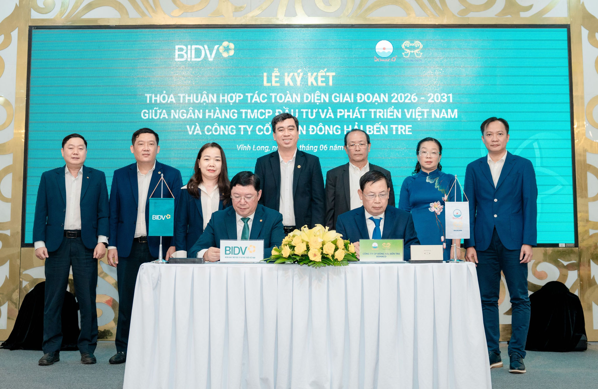 BIDV và DOHACO nâng tầm quan hệ hợp tác