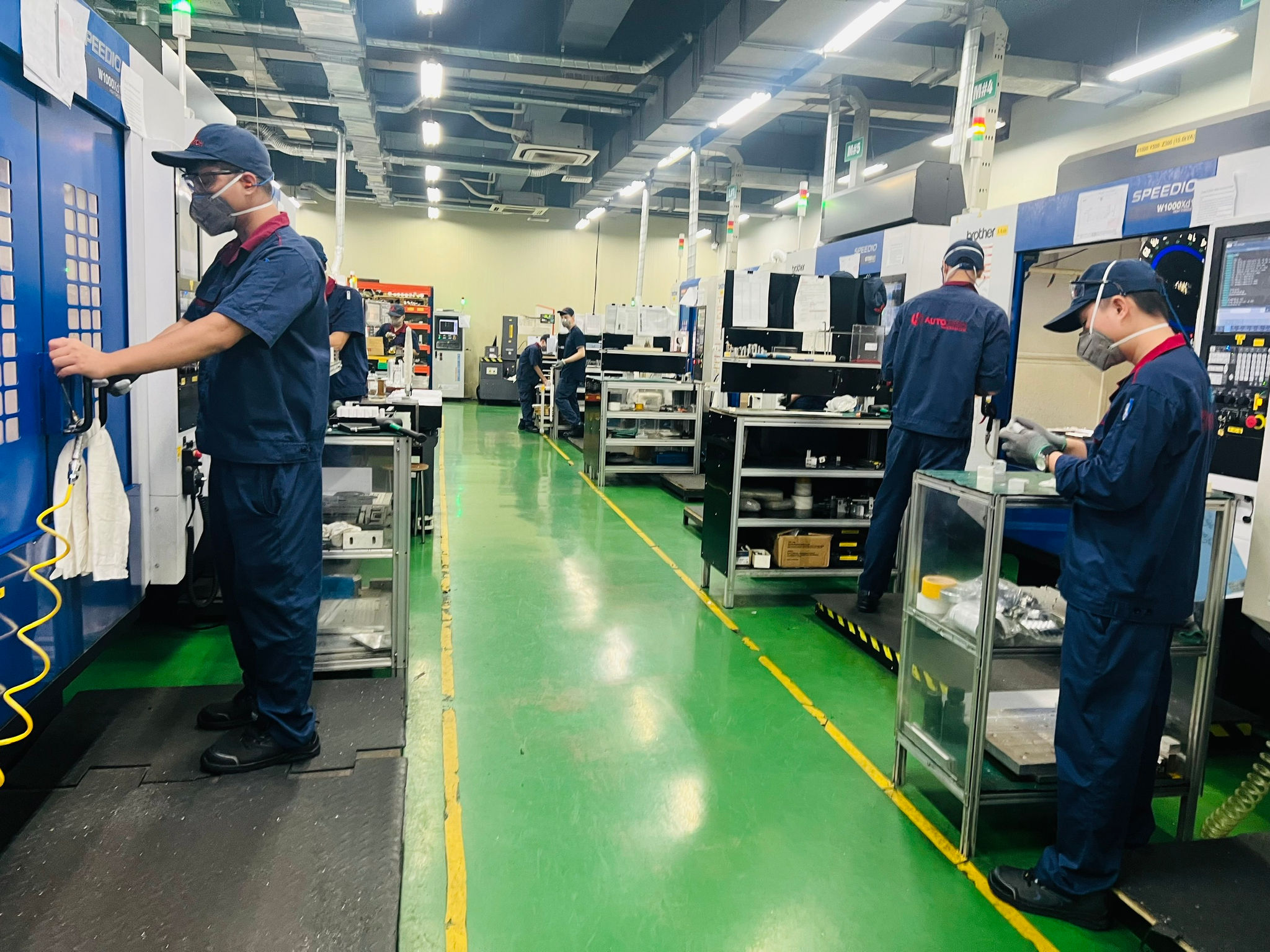 Công ty CP chế tạo máy Autotech Việt Nam tại Bắc Ninh là một trong những doanh nghiệp tiên phong trong lĩnh vực cung cấp giải pháp tự động hóa_Ảnh: Xuân Vinh