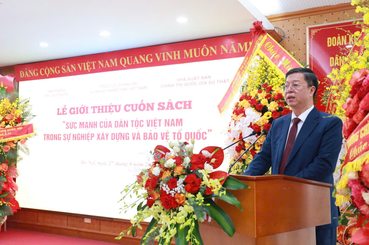 PGS, TS. Vũ Trọng Lâm phát biểu