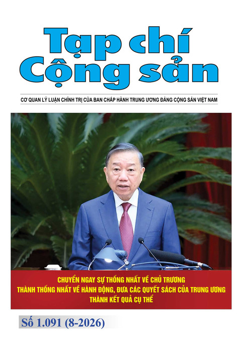 Tạp chí Cộng sản 1.091 (8-2026)