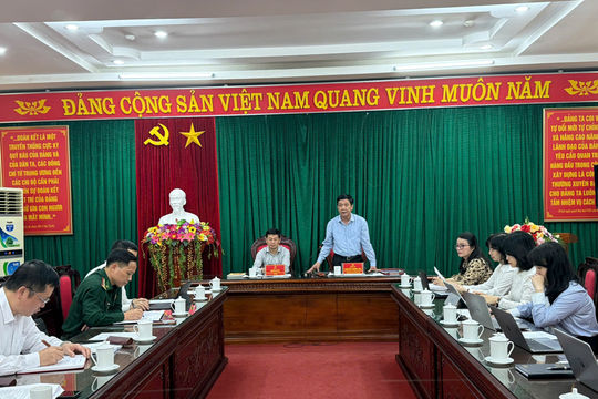 Đoàn công tác Tạp chí Cộng sản thăm và làm việc tại tỉnh Hà Giang