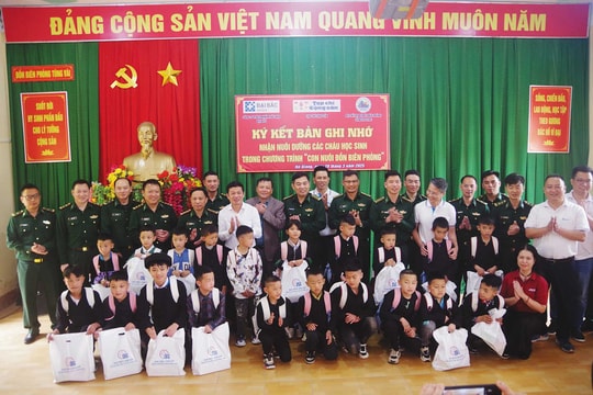 Con nuôi đồn biên phòng - ươm mầm hy vọng trên cao nguyên đá