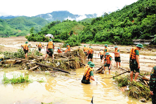 Ý chí dân tộc trong ứng phó thiên tai