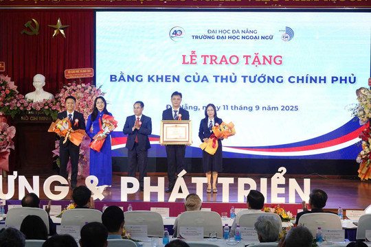 Xây dựng Đại học Ngoại ngữ, Đại học Đà Nẵng trở thành trung tâm đào tạo, nghiên cứu ngôn ngữ, đa văn hóa, địa chỉ tin cậy cung ứng nguồn nhân lực phục vụ phát triển và hội nhập quốc tế