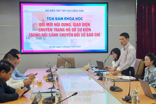 Đổi mới nội dung, giao diện chuyên trang Hồ sơ sự kiện trong bối cảnh chuyển đổi số