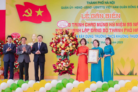 Trường Trung học cơ sở Khương Thượng: 50 năm hành trình tỏa sáng và vươn xa