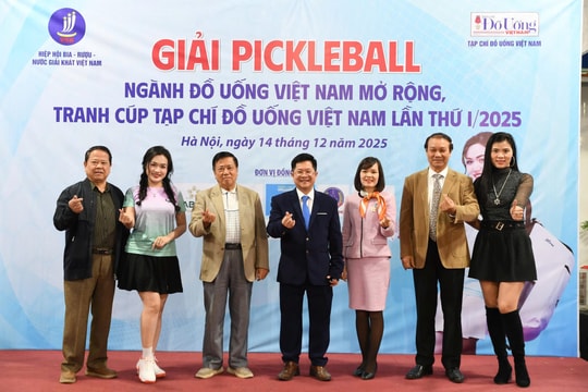 Nghệ sĩ Nhân dân, Hoa hậu tham dự Giải Pickleball ngành đồ uống Việt Nam lần thứ I/2025