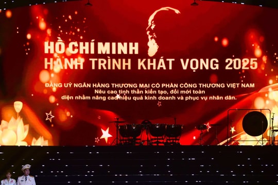 Đảng ủy VietinBank được vinh danh tập thể điển hình tiêu biểu trong “Học tập và làm theo tư tưởng, đạo đức, phong cách Hồ Chí Minh”