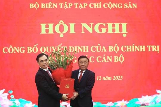 Đồng chí Dương Trung Ý được Bộ Chính trị điều động, phân công, bổ nhiệm giữ chức Tổng Biên tập Tạp chí Cộng sản