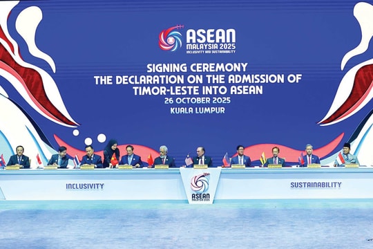 ASEAN củng cố nội lực, phát huy vai trò trung tâm và mở rộng không gian hợp tác