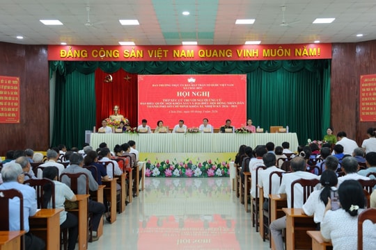 Cử tri xã Châu Đức ghi nhận đóng góp của Petrovietnam và kỳ vọng các giải pháp phát triển địa phương