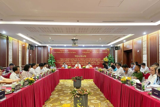 Phát triển kinh tế tư nhân gắn với minh bạch và liêm chính - Vai trò của cơ quan quản lý nhà nước và doanh nghiệp trong kiểm soát tham nhũng, tiêu cực phục vụ mục tiêu tăng trưởng của đất nước