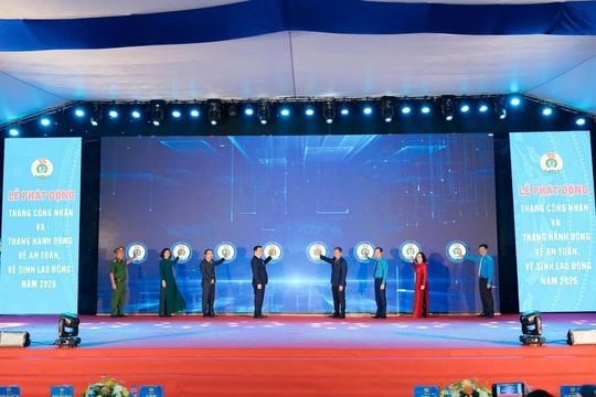 Ngành Công Thương phát động Tháng Công nhân và Tháng hành động về An toàn, vệ sinh lao động 2026