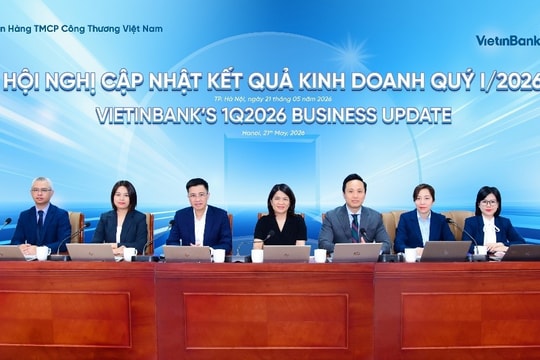 Quý 1-2026: VietinBank tếp tục nền tảng tăng trưởng bền vững