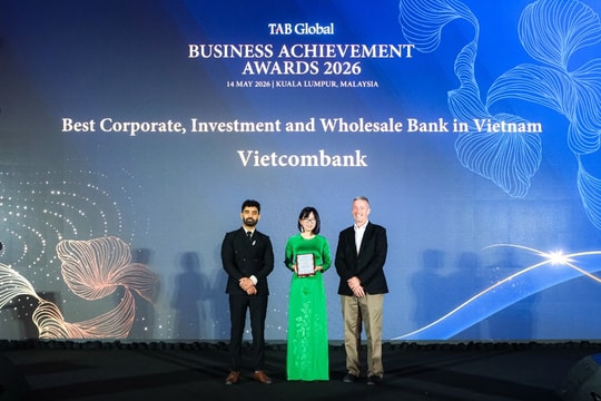 Vietcombank khẳng định vị thế dẫn đầu với 7 giải thưởng quan trọng tại The Asian Banker Summit 2026