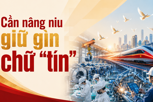 Cần nâng niu, giữ gìn chữ “tín”