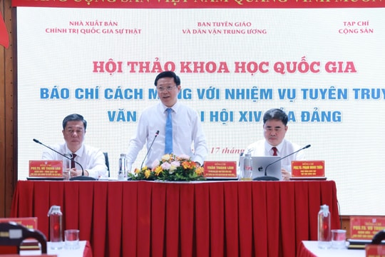 Báo chí cách mạng với nhiệm vụ tuyên truyền Văn kiện Đại hội XIV của Đảng