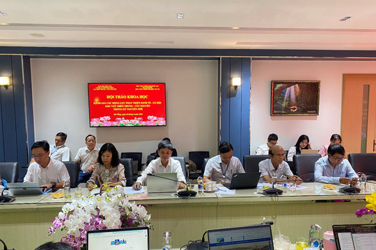 Đánh giá các động lực phát triển kinh tế - xã hội khu vực miền Trung - Tây Nguyên trong kỷ nguyên mới