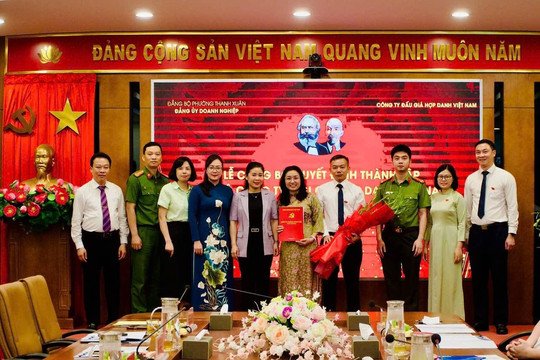 Củng cố tổ chức Đảng trong doanh nghiệp tư nhân: Bài học từ mô hình đảng bộ doanh nghiệp cấp xã