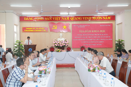 Tiếp tục làm rõ cơ chế “Đảng lãnh đạo, Nhà nước quản lý, nhân dân làm chủ” trong bối cảnh chuyển đổi số