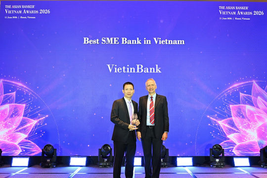 VietinBank 6 năm liên tiếp khẳng định vị thế Ngân hàng SME hàng đầu Việt Nam