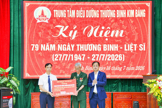 Agribank lan tỏa nghĩa tình tri ân thương binh, liệt sĩ, người có công với cách mạng