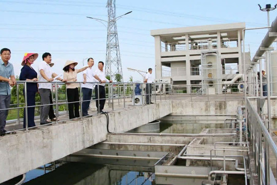 Bắc Ninh tháo gỡ “nút thắt” xử lý nước thải, tạo nền tảng cho phát triển xanh