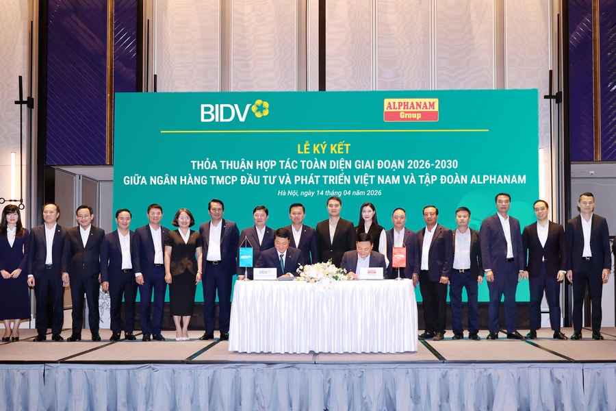 BIDV và Alphanam nâng tầm quan hệ hợp tác