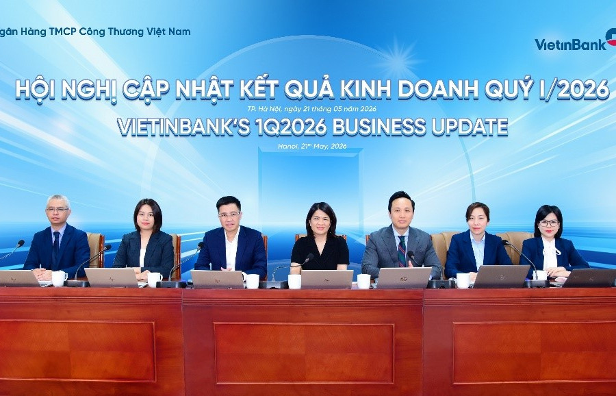 Quý 1-2026: VietinBank tếp tục nền tảng tăng trưởng bền vững