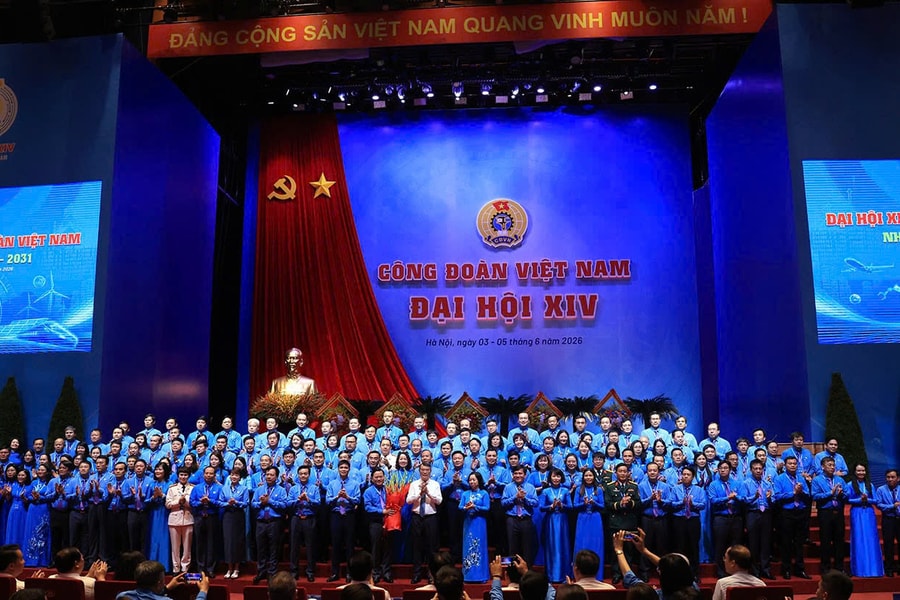 Bế mạc Đại hội Công đoàn Việt Nam lần thứ XIV: Quyết tâm đổi mới, sáng tạo, sớm đưa Nghị quyết vào cuộc sống