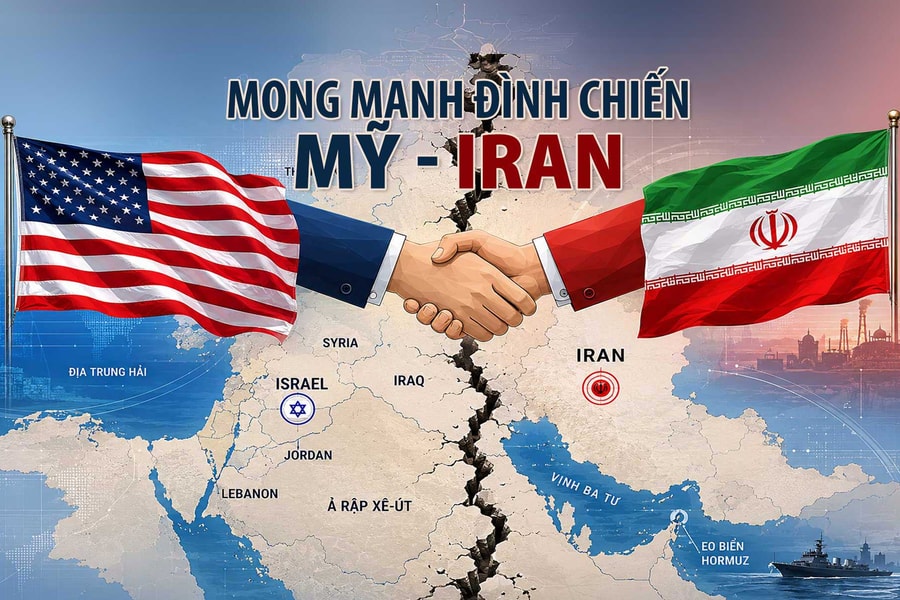 Mong manh đình chiến Mỹ - Iran