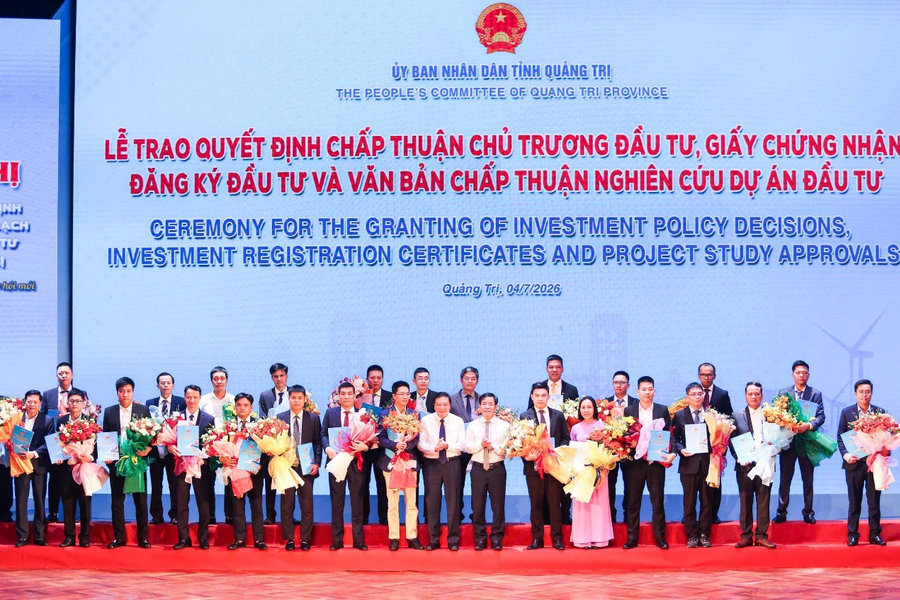 Hội nghị công bố Quyết định điều chỉnh Quy hoạch và Xúc tiến đầu tư tỉnh Quảng Trị