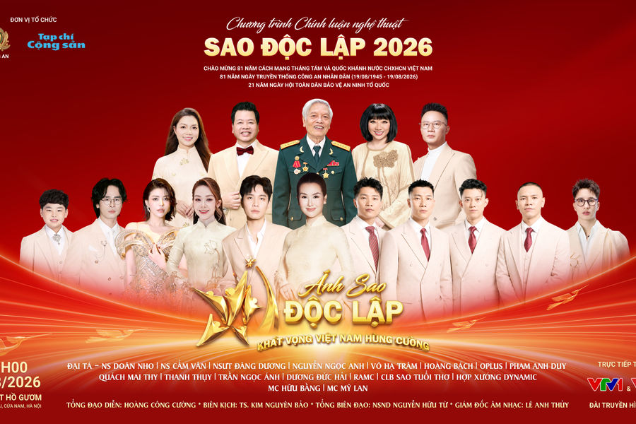 "Sao Độc lập" 2026: Dấu ấn hành trình 10 năm và sự hội tụ của những tâm hồn nghệ sĩ lớn