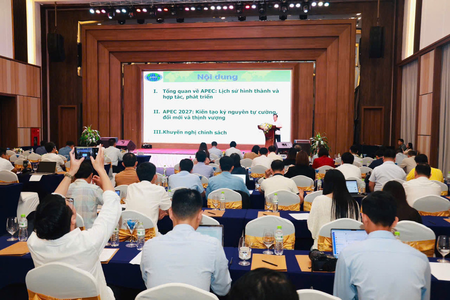 Tập huấn kỹ năng tuyên truyền Năm APEC Việt Nam 2027