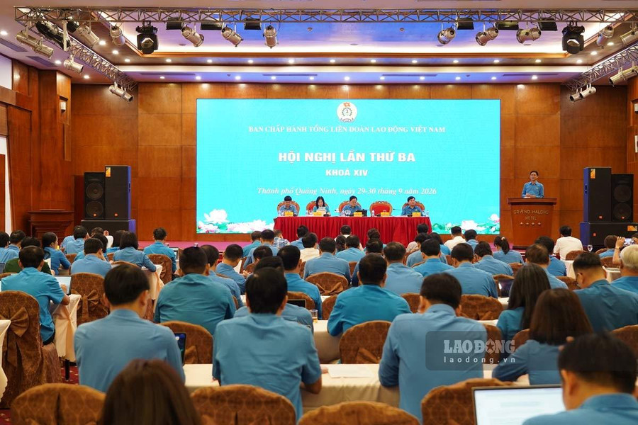 Hội nghị lần thứ 3 Ban chấp hành Tổng Liên đoàn lao động Việt Nam khóa XIV: Quyết định nhiều nội dung quan trọng cho cả nhiệm kỳ