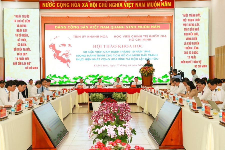 Sự kiện Vịnh Cam Ranh tháng 10 năm 1946 trong hành trình Chủ tịch Hồ Chí Minh đấu tranh thực hiện khát vọng hòa bình và độc lập dân tộc